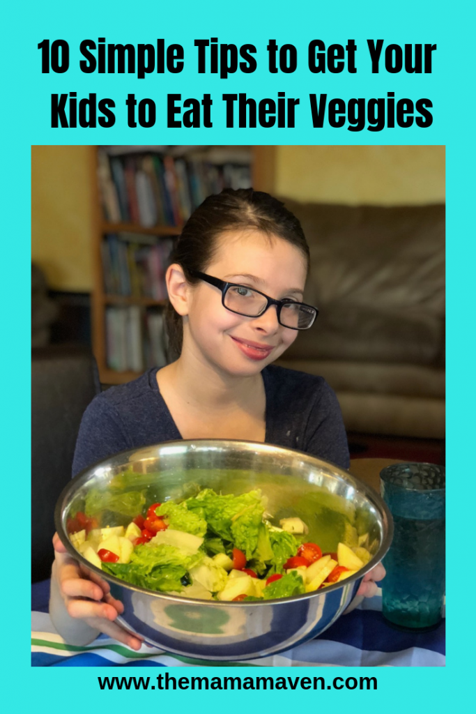10 Simple Tips to Get Your Kids to Eat Their Veggies | The Mama Maven Blog