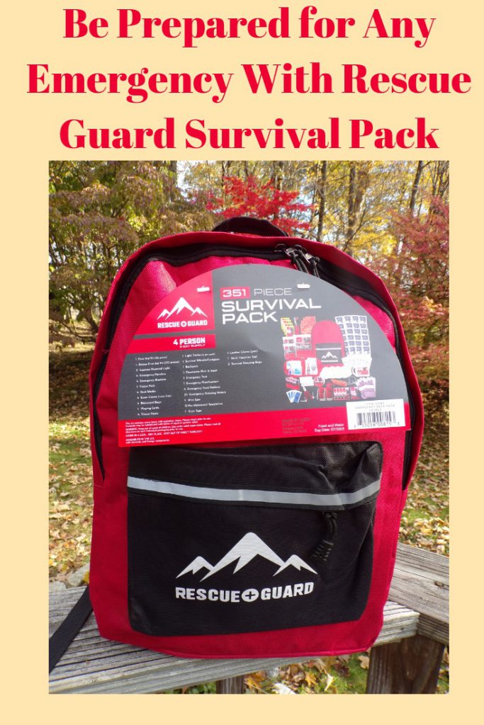 Be Prepared for Any Emergency With Rescue Guard Survival Pack | The Mama Maven Blog