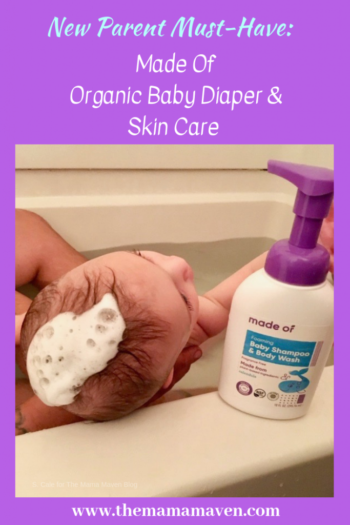 New Parent Must-Have: Made Of Organic Baby Diaper and Skin Care Line | The Mama Maven Blog