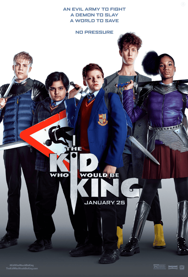 The Kid Who Would Be King Patrick Stewart and Cast Interview | The Mama Maven Blog