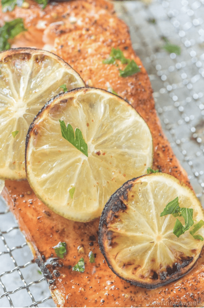 Air Fryer Salmon by Courtney's Sweets