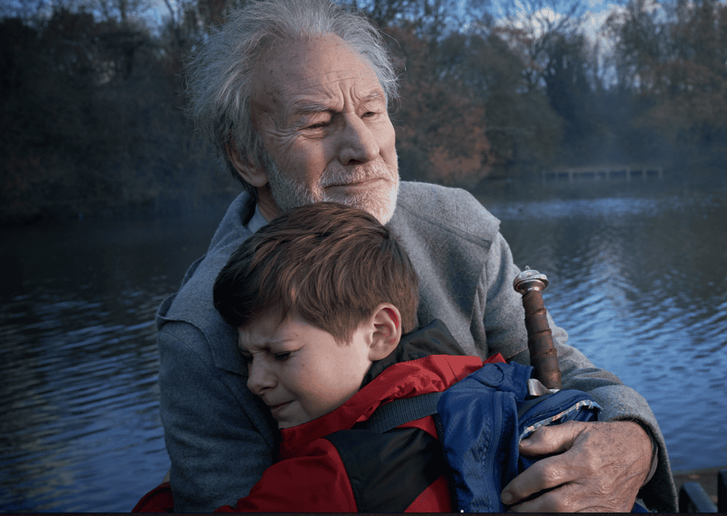 The Kid Who Would Be King Patrick Stewart and Cast Interview | The Mama Maven Blog