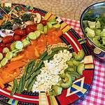 Rainbow Salad Platter