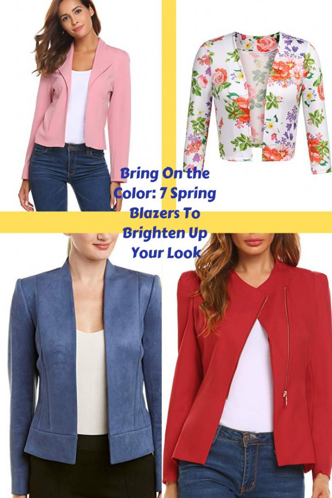 Bring On the Color: 7 Spring Blazers To Brighten Up Your Look | The Mama Maven Blog