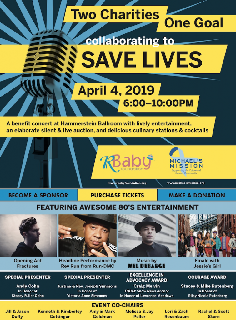 80's Themed Saving Lives Benefit Concert April 4 in NYC | The Mama Maven Blog