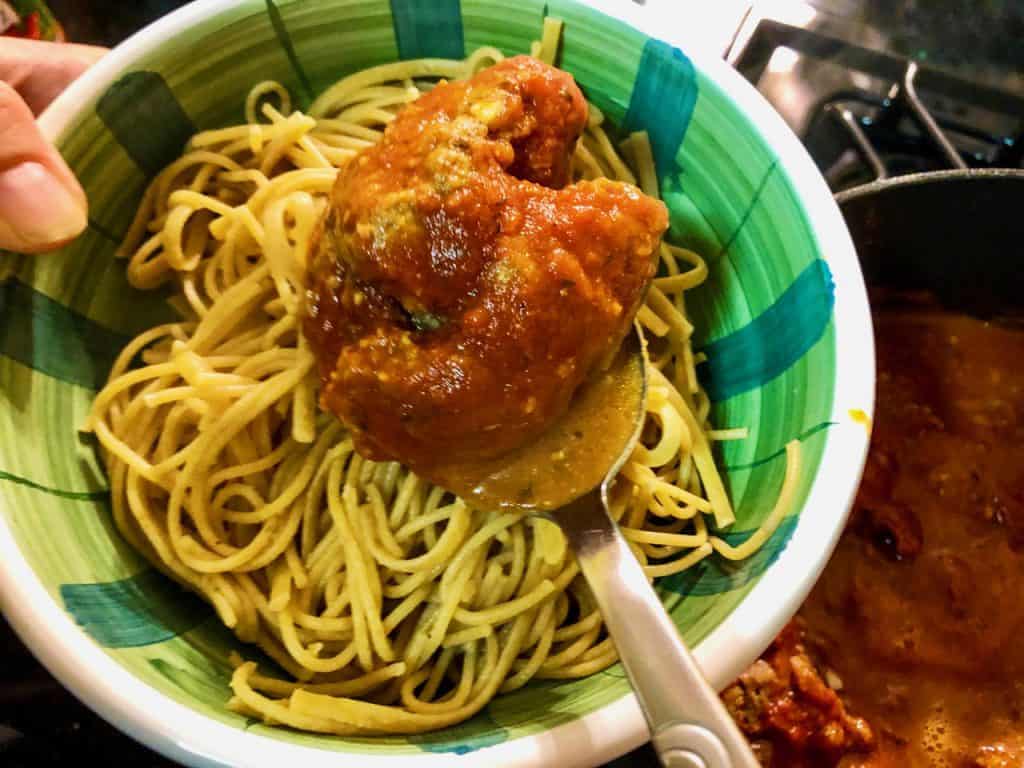 Homemade Spaghetti and Meatballs | The Mama Maven Blog