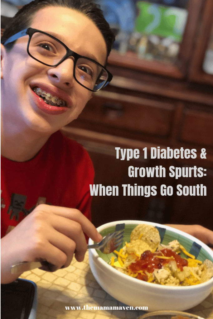 Type 1 Diabetes and Growth Spurts: When Things Go South | The Mama Maven Blog