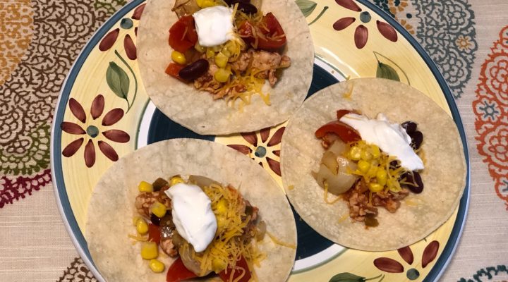 Healthy Dinner Idea: Turkey and Red Bean Tacos - 6 WW SmartPoints Per Serving! | The Mama Maven Blog
