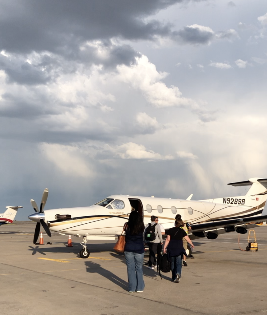 Our Tiny Plane! Telluride Colorado Visit and Depend Panel Recap | The Mama Maven Blog