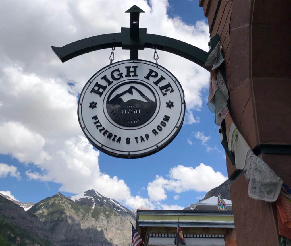 High Pie in Telluride Telluride Colorado Visit and Depend Panel Recap | The Mama Maven Blog