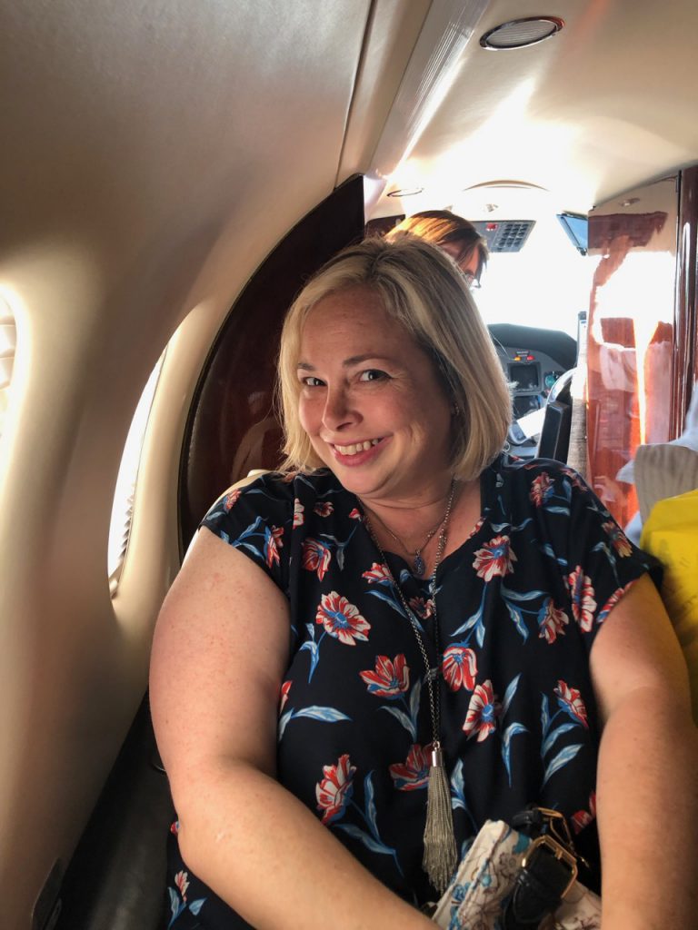 On the tiny plane! Telluride Colorado Visit and Depend Panel Recap | The Mama Maven Blog