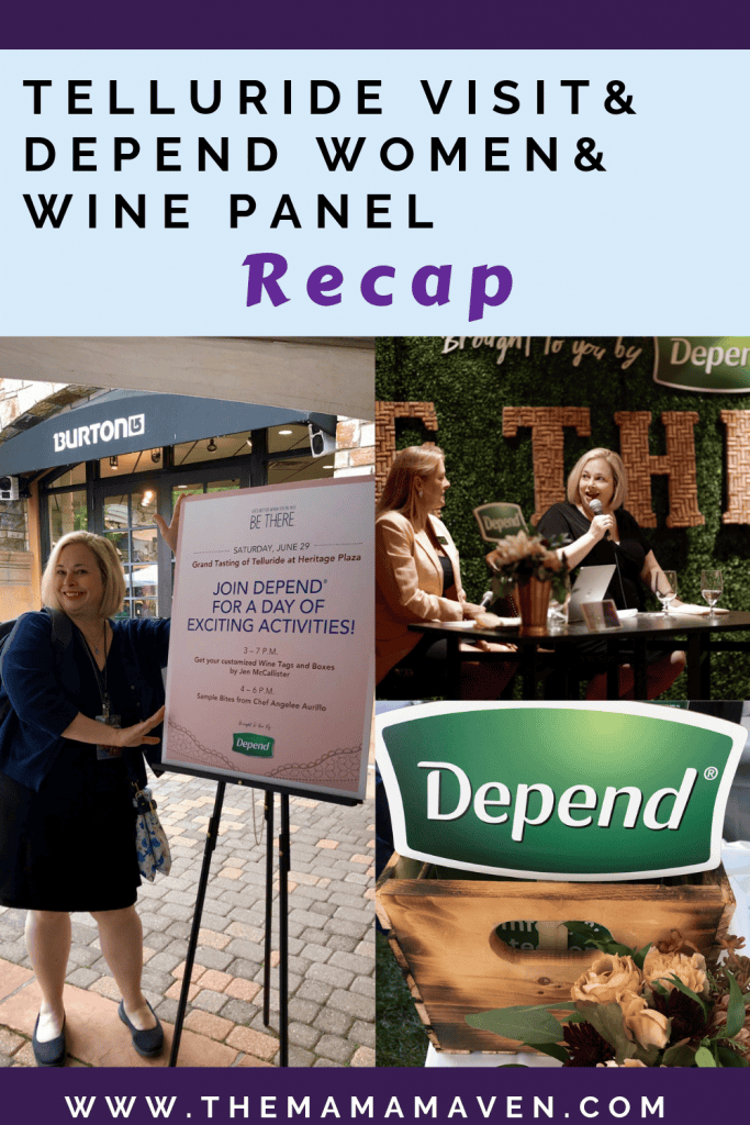 Telluride Colorado Visit and Depend Panel Recap | The Mama Maven Blog