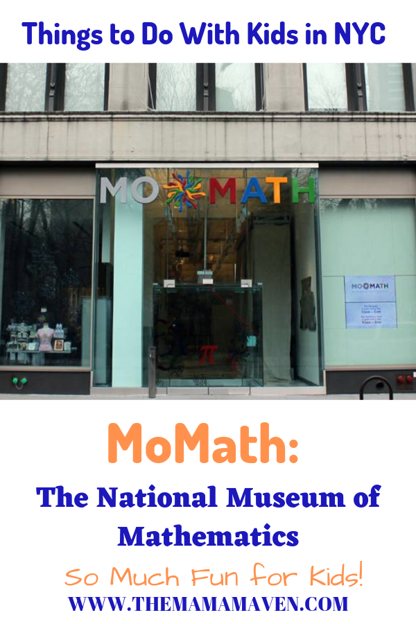 MoMath: The National Museum of Mathematics That's Especially Fun for Kids | The Mama Maven Blog