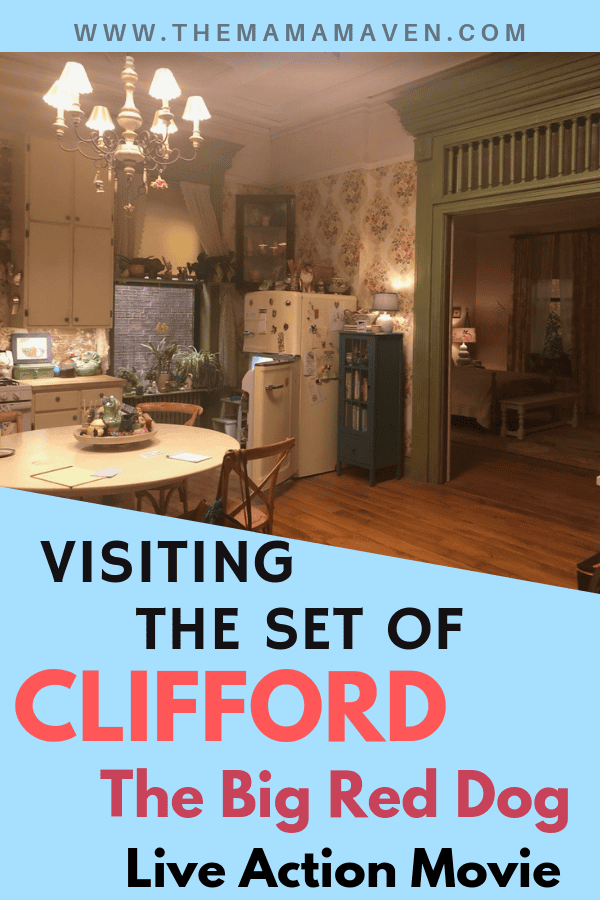 Visiting the Set of Clifford The Big Red Dog Live Action Movie | The Mama Maven Blog 