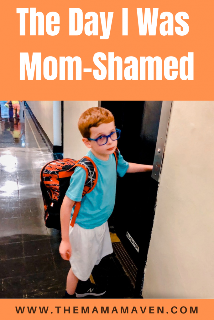 The Day I was Mom Shamed | The Mama Maven Blog