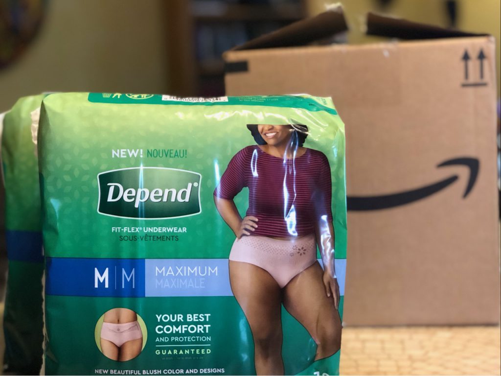 Amazon Subscribe & Save Makes Stocking up on Depend Easier | The Mama Maven Blog