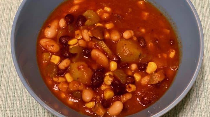 Easy Vegan Instant Pot Chili (0 WW SP - Blue ZeroPoints) - The Mama Maven Blog