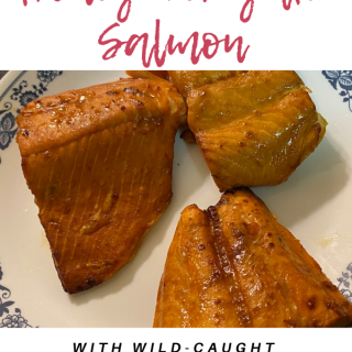 Air Fryer Honey Teriyaki Salmon | The Mama Maven Blog