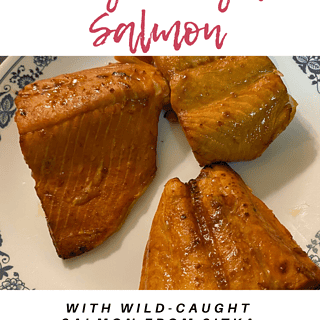 Air Fryer Honey Teriyaki Salmon | The Mama Maven Blog