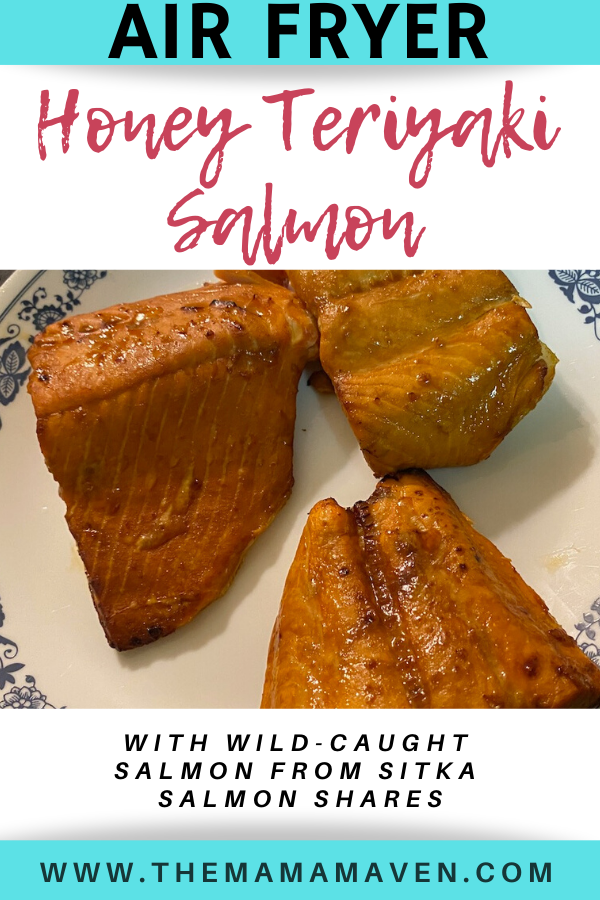 Air Fryer Honey Teriyaki Salmon | The Mama Maven Blog