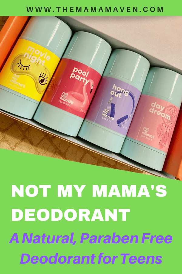 Not My Mama's Deodorant Offers Safe and Natural Ingredients for Your Kids | The Mama Maven Blog