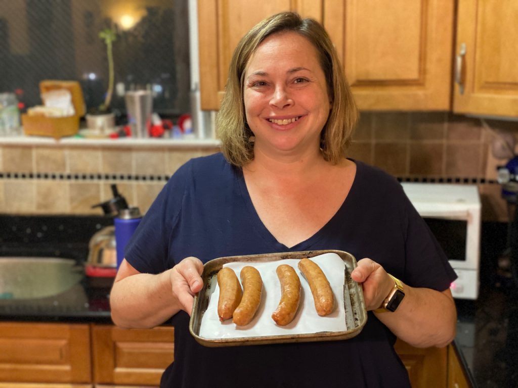 Showing off Kielbasa Get Delicious Food From Perdue Farms Right to Your Door | The Mama Maven Blog