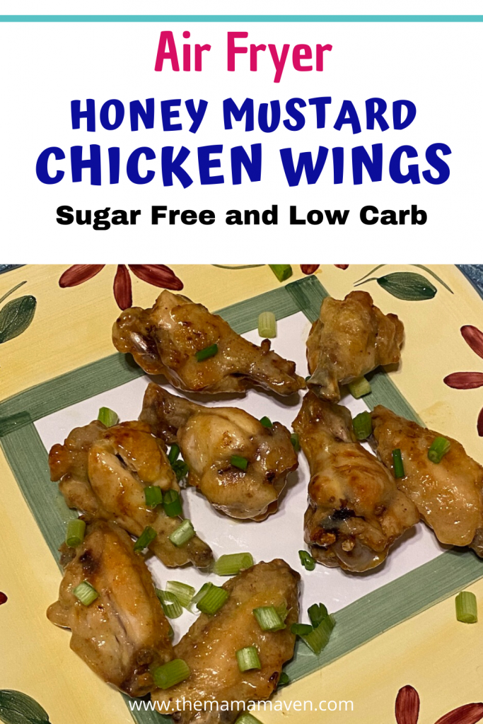 AIr Fryer Honey Mustard Chicken WIngs