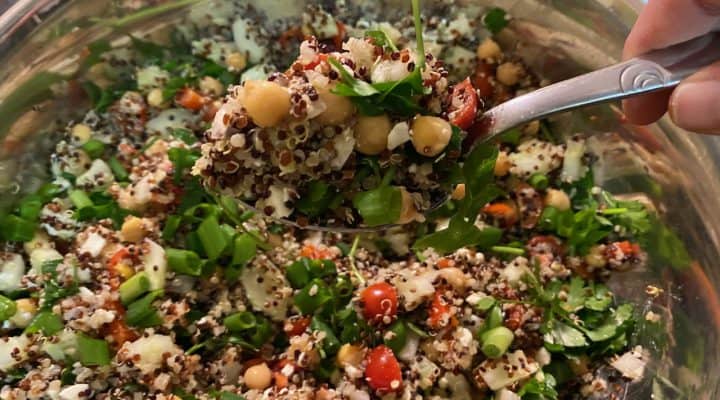 My quinoa salad