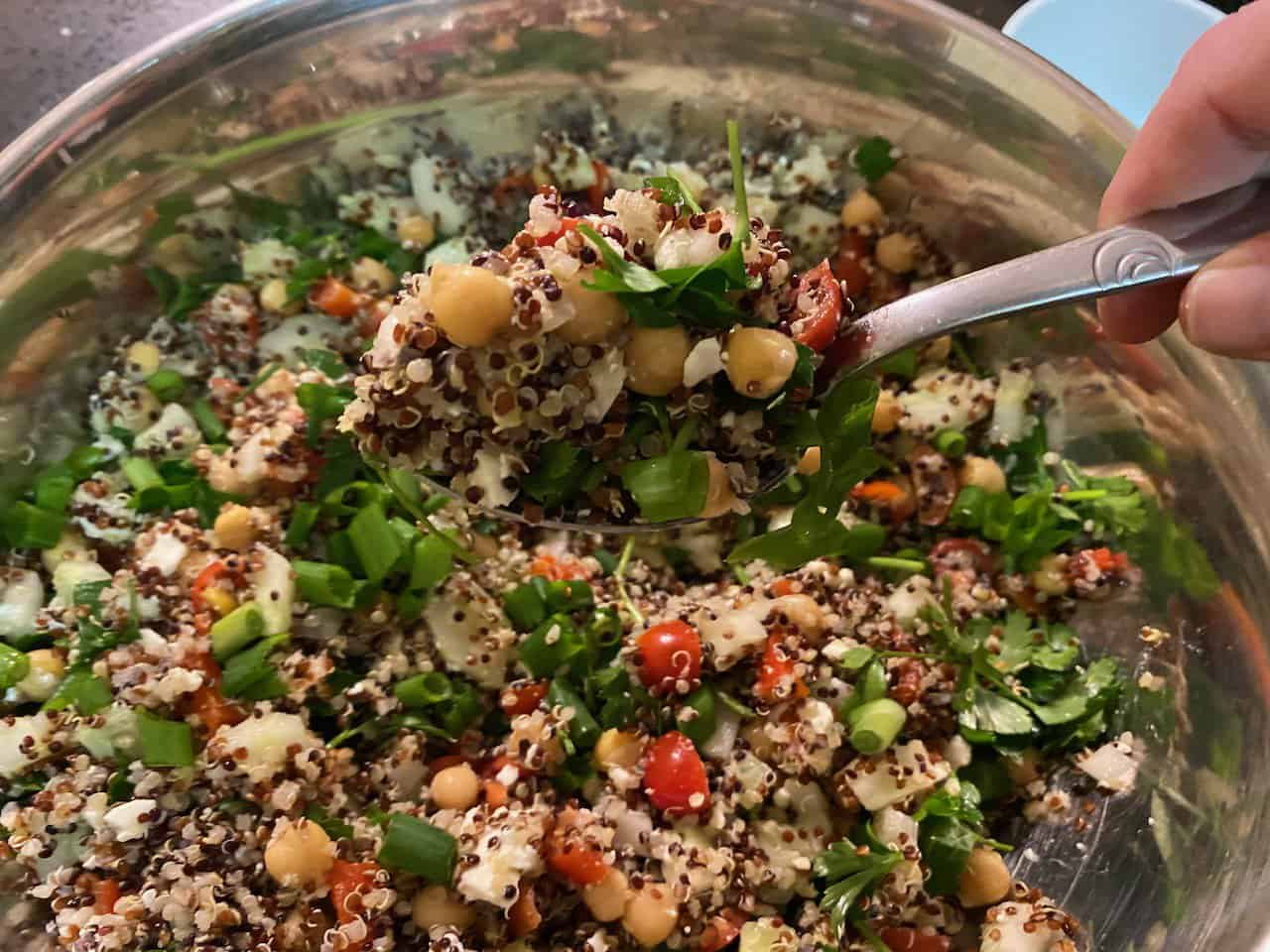 Instant Pot Quinoa Salad with Feta