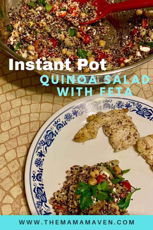 Instant Pot Quinoa Salad with Feta