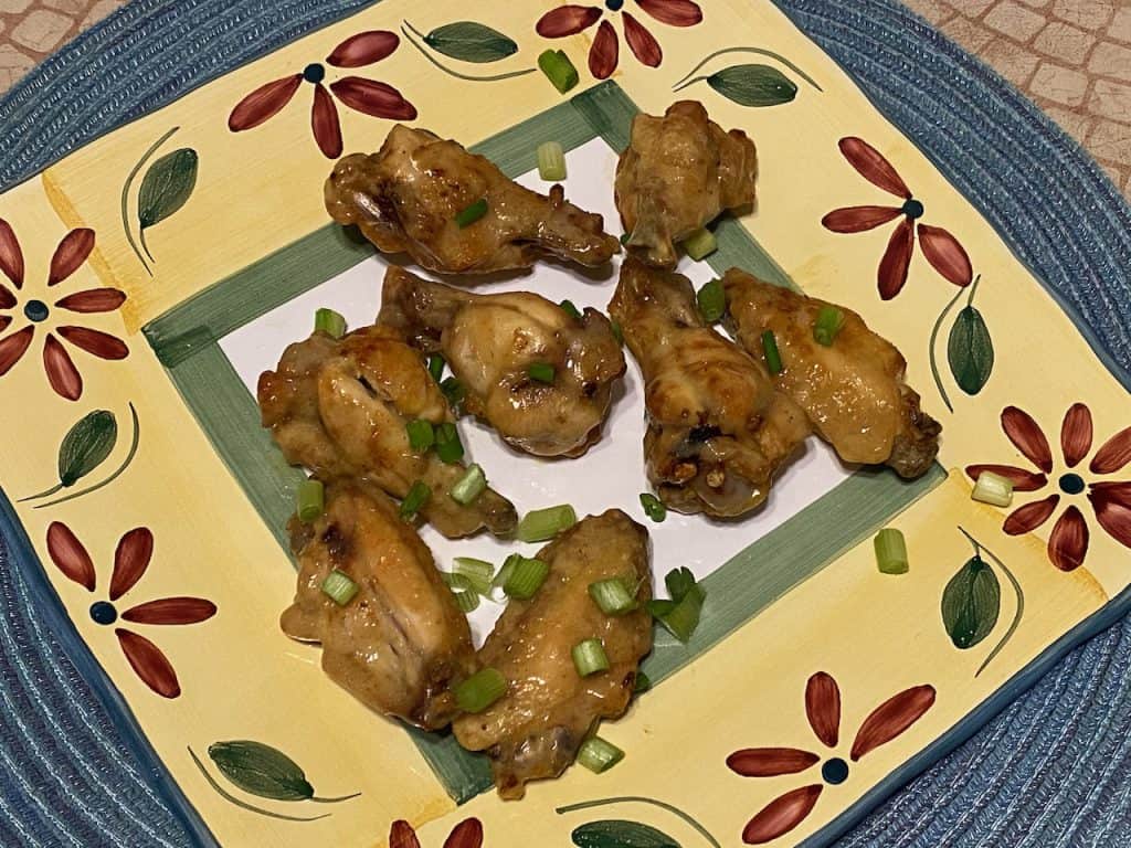 Air Fryer Honey Mustard Wings | The Mama Maven Blog