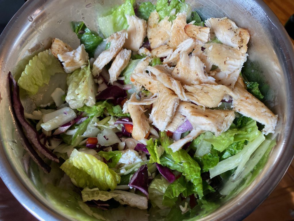Salad with Chicken