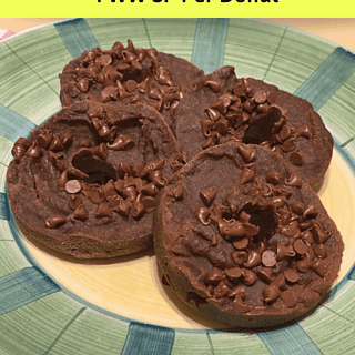 Baked Chocolate Chocolate Chip Donuts