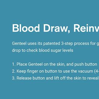 How the blood draw process workds