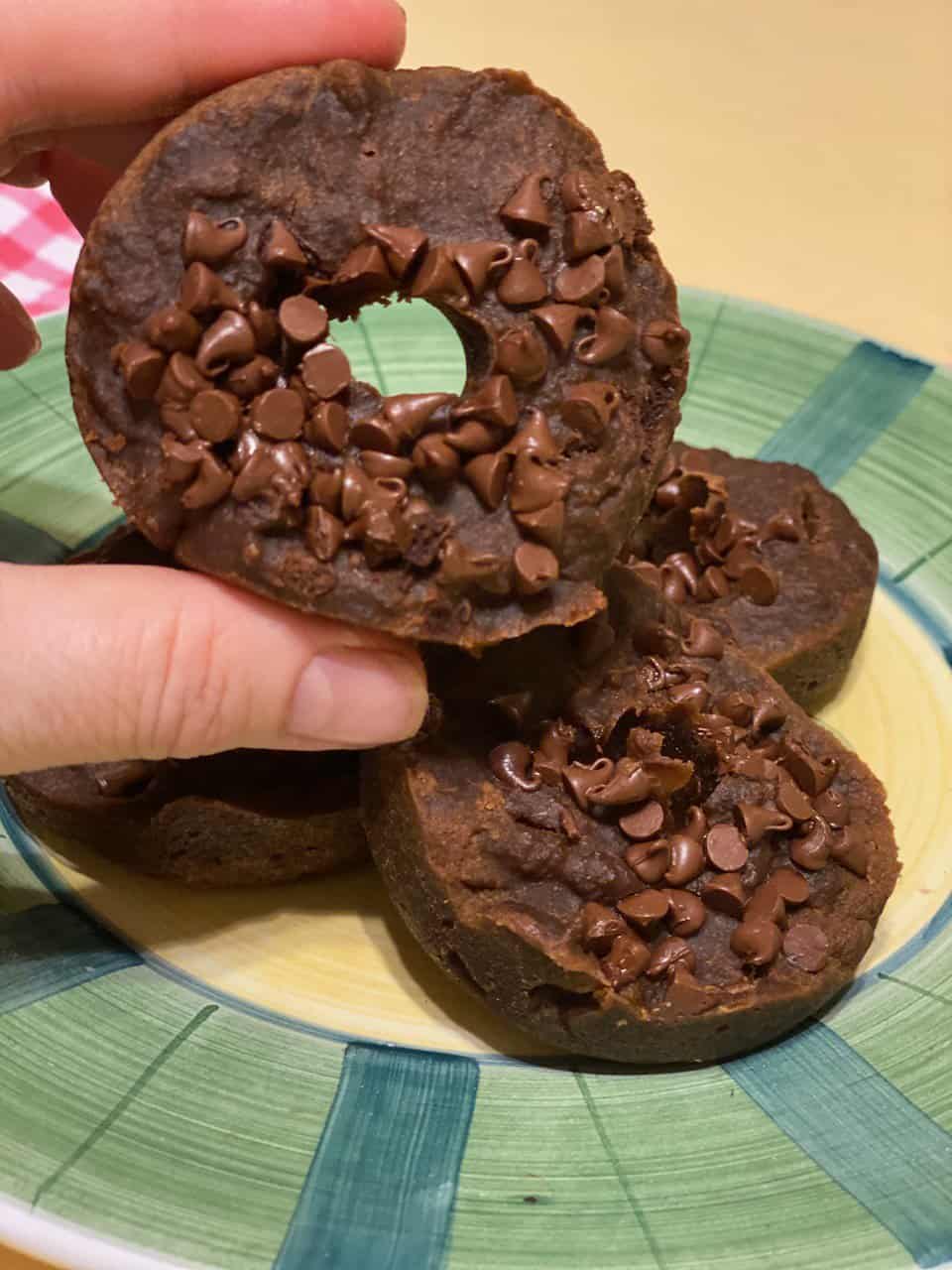 Baked Chocolate Chocolate Chip Donuts (4 WW SPs) The Mama Maven Blog