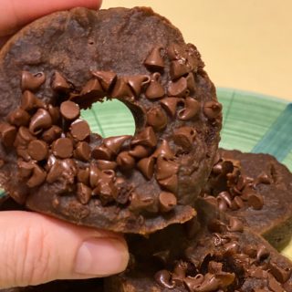 Baked Chocolate Chocolate Chip Donuts (4 WW SP)