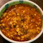 Turkey Chili in Bowl