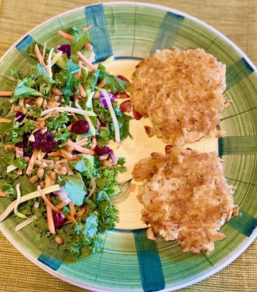 Lemon Dill Salmon Croquettes (WW, Gluten free, Pantry Meal) The Mama