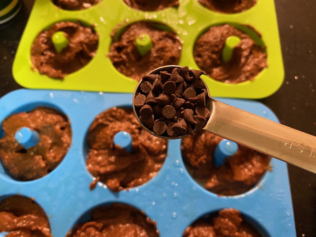 Adding Chocolate Chips to batter