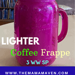 Lighter Coffee Frappe (3 WW SP) | The Mama Maven Blog