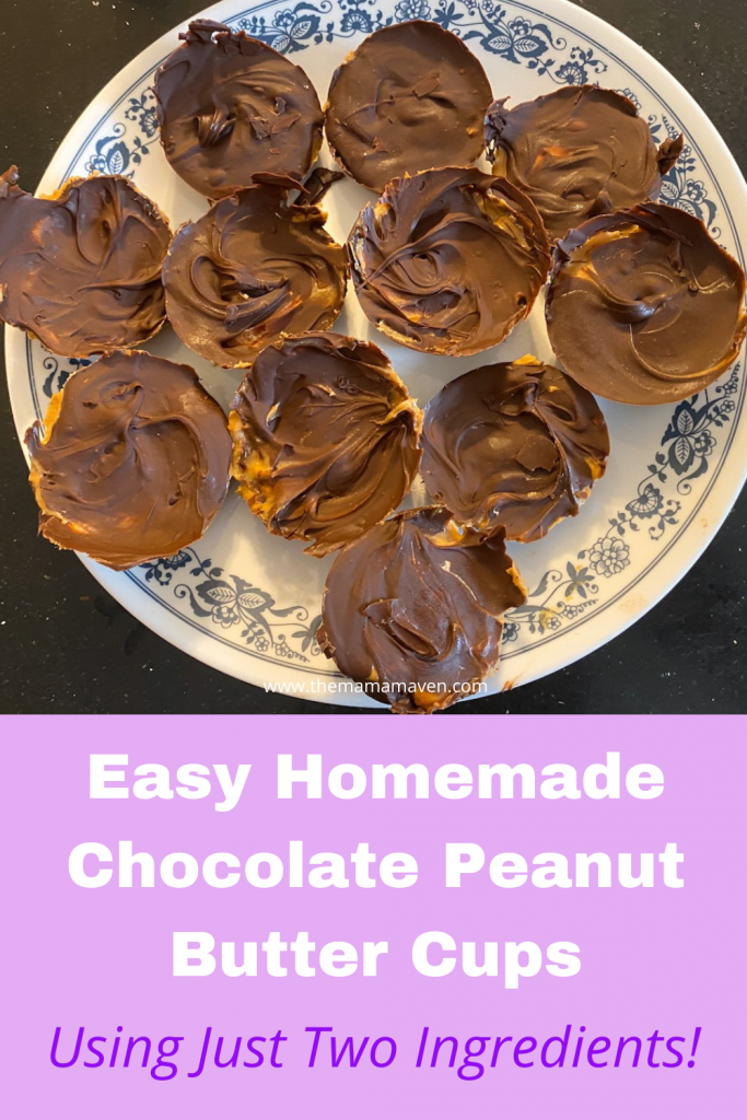Easy Homemade Chocolate Peanut Butter Cups