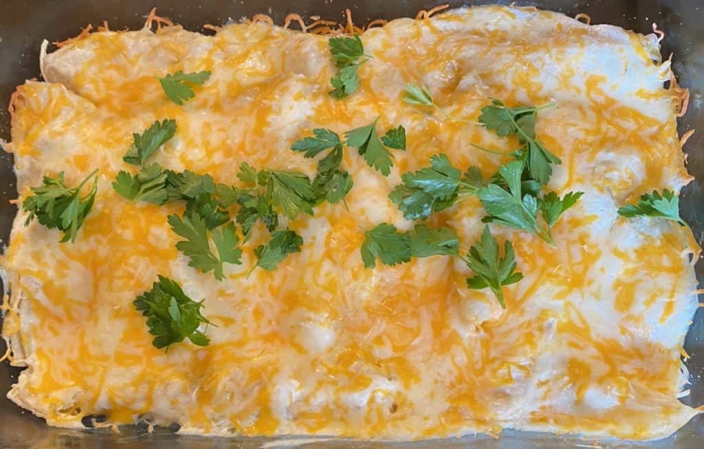 OMG Gluten Free Chicken Enchiladas Suizas | The Mama Maven Blog