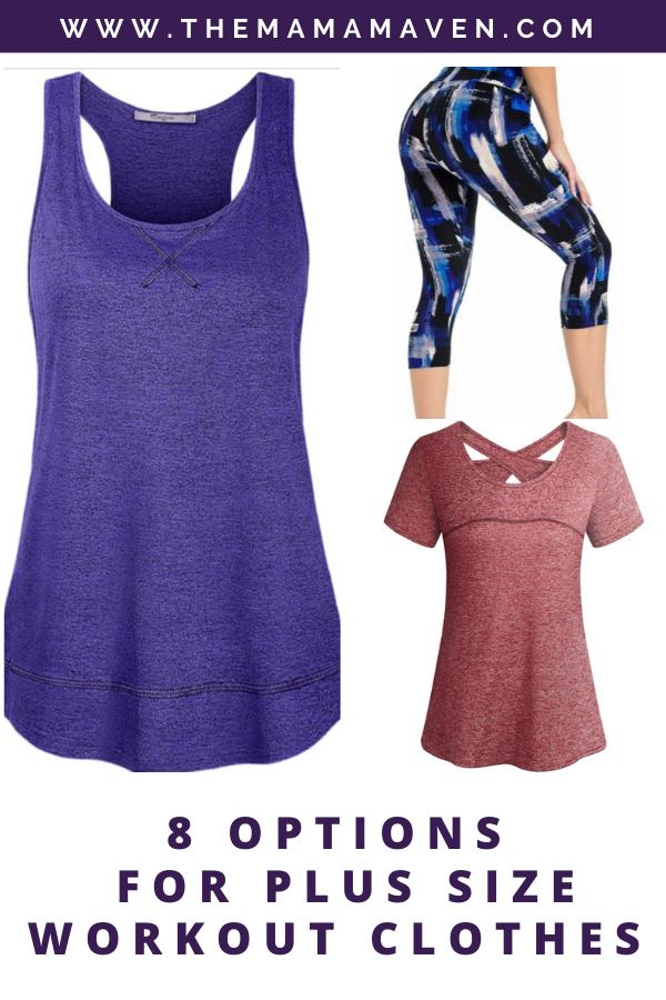 8 Great Options for Plus Size Workout Clothes | The Mama Maven Blog