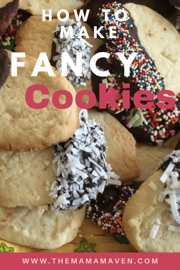 Delicious fancy cookies