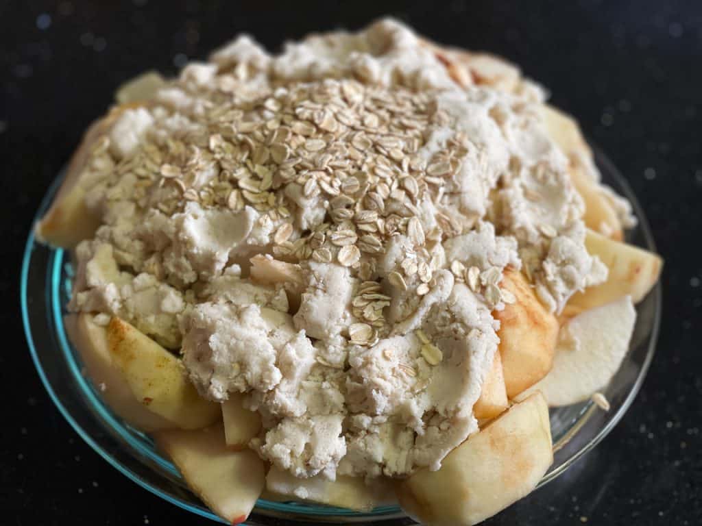 Pie before oven