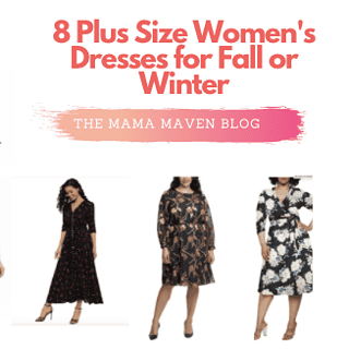 8 Plus Size Dresses for Fall and Winter | The Mama Maven Blog