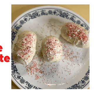 DIY Candy Cane Hot Chocolate Bombs | The Mama Maven Blog