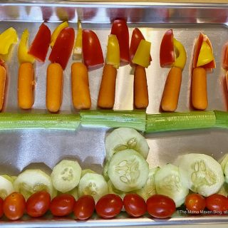 Hanukkah Veggie Menorah Craft | The Mama Maven Blog