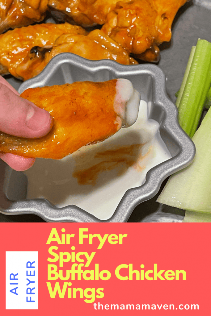 Air Fryer Buffalo Wings | The Mama Maven Blog