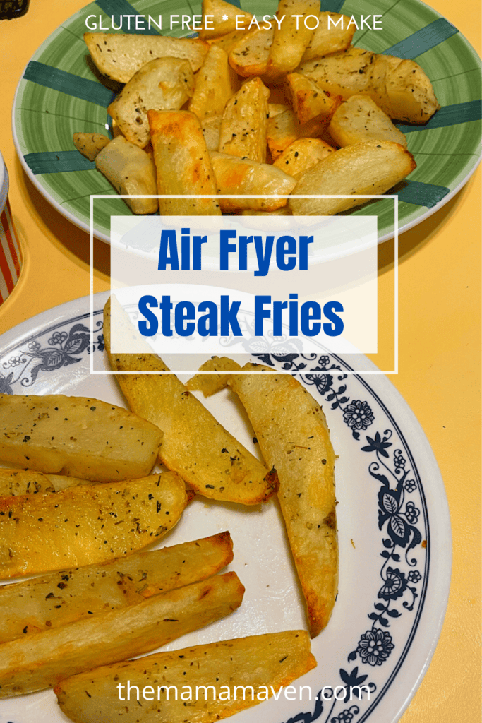 Gluten Free Easy Air Fryer Steak Fries (Steak Frites) 